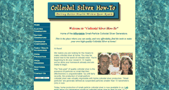 Desktop Screenshot of colloidalsilverhowto.com